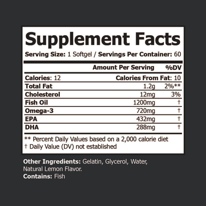 Omega-3 Fish Oil