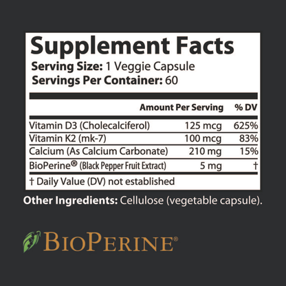 Vitamin K2 + D3
